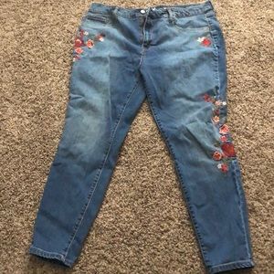 High rise jegging